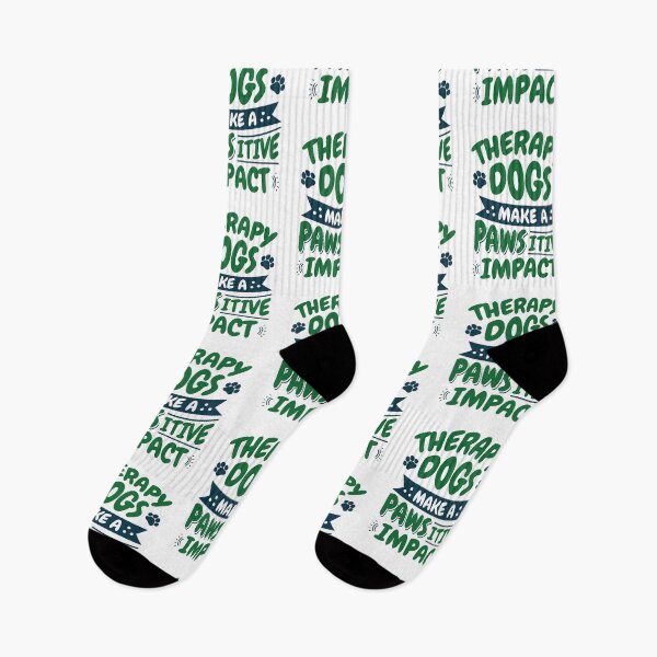 Item preview, Therapy Dogs Make a Pawsitive Impact designed and sold by jaygo.