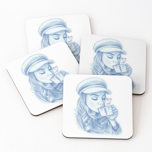 Item preview, Liz Sketch 3 - la vie en bleu designed and sold by ZoraidaChapin6.