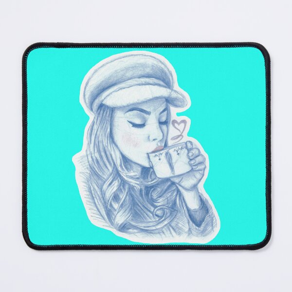 Item preview, Liz Sketch 3 - la vie en bleu designed and sold by ZoraidaChapin6.