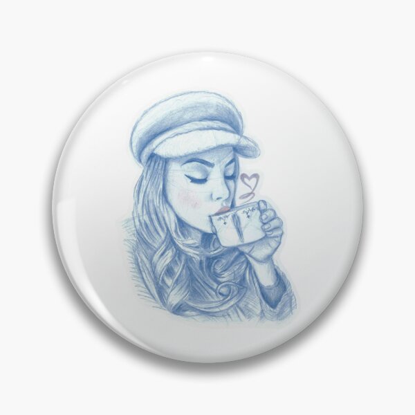 Item preview, Liz Sketch 3 - la vie en bleu designed and sold by ZoraidaChapin6.