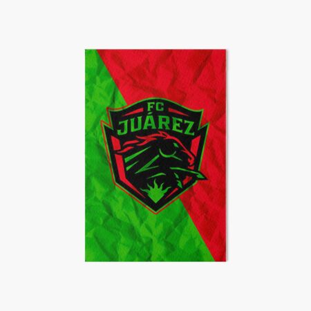 Juarez FC, golden logo, Liga MX, green metal background, football, FC Juarez,  HD wallpaper