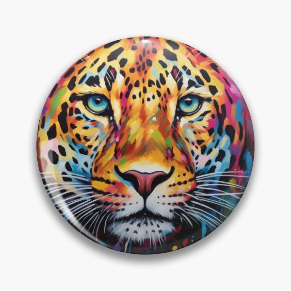 Artikelvorschau, Regenbogenleopard entworfen und verkauft von LizzyGraphics.