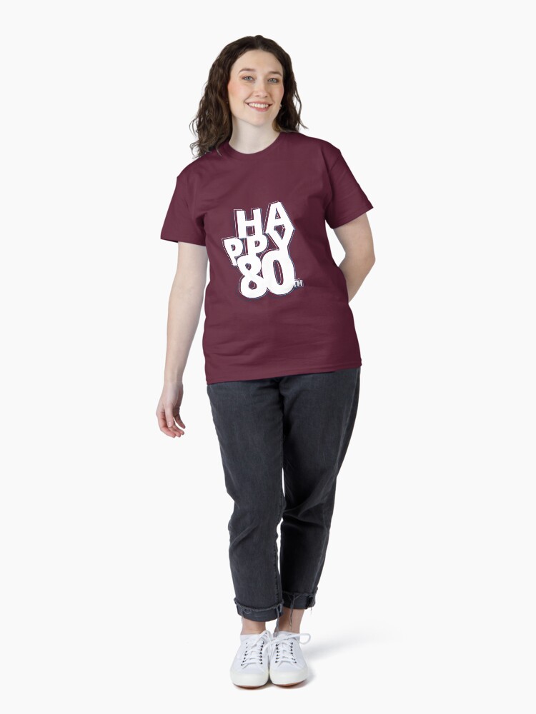 Thumbnail 4 of 7, Classic T-Shirt, happy 80 years designed and sold by FunnyNoMark.