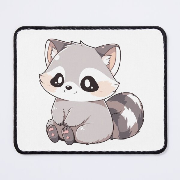 Item preview, Simple drawn cute racoon designed and sold by SundayDonuts.