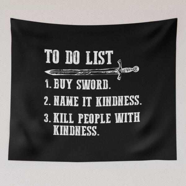 Item preview, knife to do list 		 designed and sold by zjqydguzfgs65.