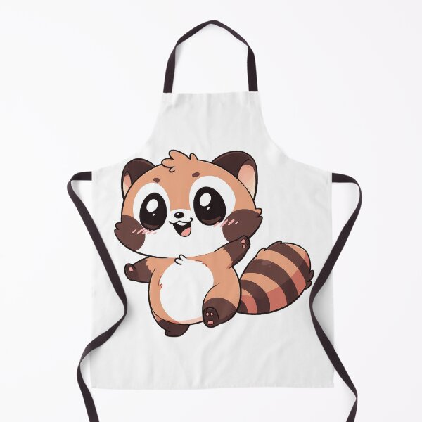 Item preview, Simple drawn cute red racoon designed and sold by SundayDonuts.
