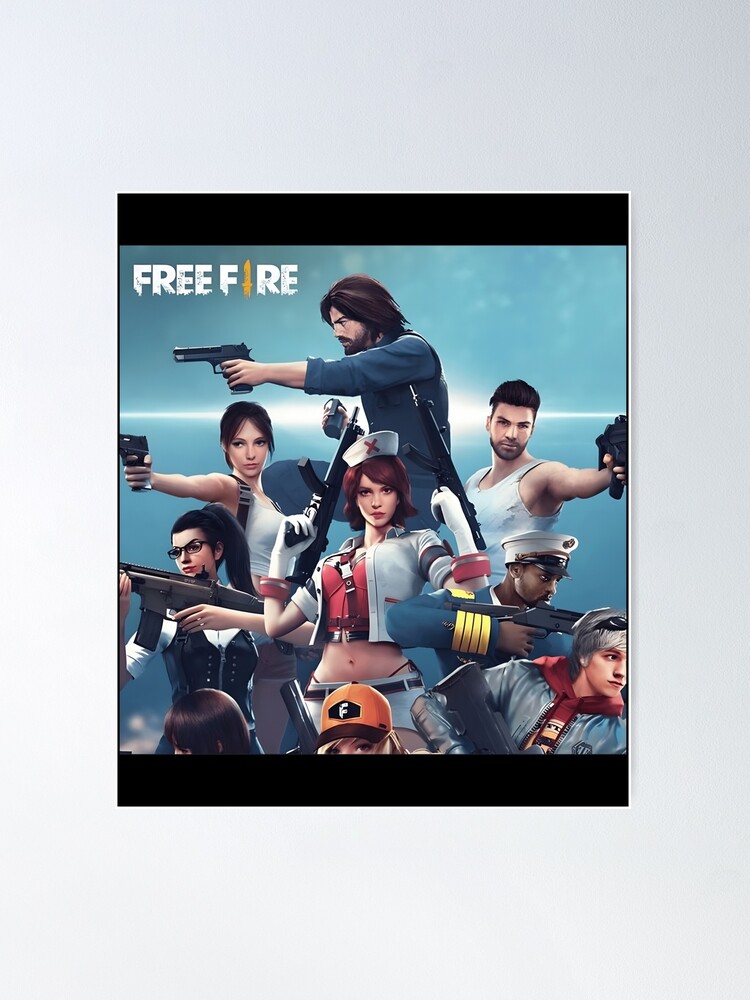freefire-red devil Poster for Sale by vjosaa14