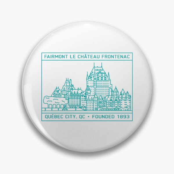 Item preview, Chateau Frontenac badge designed and sold by scotmccormack.
