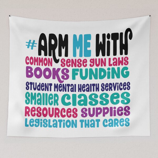 Item preview, Arm Me With Common Sense Gun Laws - Words designed and sold by WordBubble.