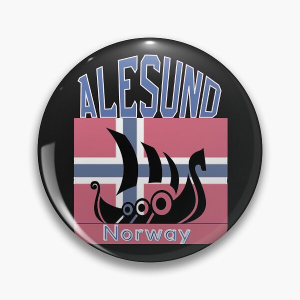 Item preview, Alesund, Norway Gifts & Merchandise,  white text designed and sold by LindaLG.