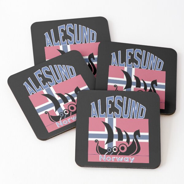 Item preview, Alesund, Norway Gifts & Merchandise,  white text designed and sold by LindaLG.