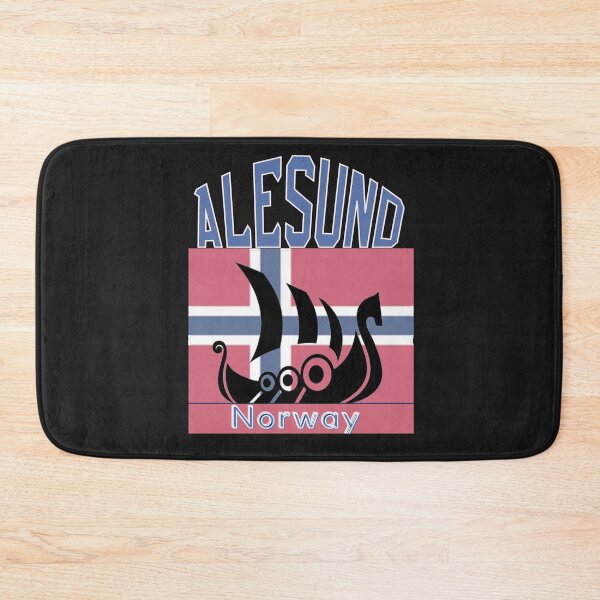 Item preview, Alesund, Norway Gifts & Merchandise,  white text designed and sold by LindaLG.