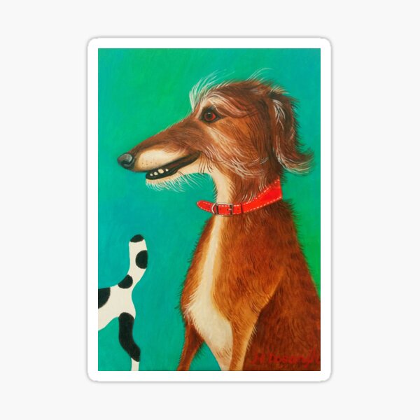 Sunny the Sighthound Sticker