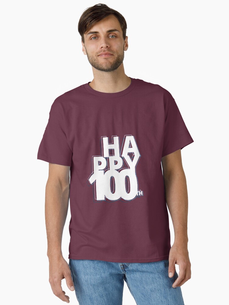 Thumbnail 2 of 7, Classic T-Shirt, happy 100 years designed and sold by FunnyNoMark.