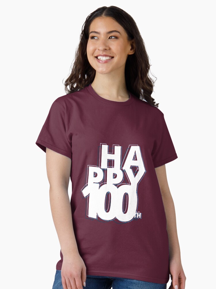Thumbnail 1 of 7, Classic T-Shirt, happy 100 years designed and sold by FunnyNoMark.