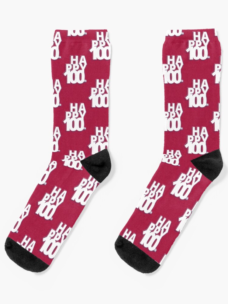 Thumbnail 1 of 5, Socks, happy 100 years designed and sold by FunnyNoMark.