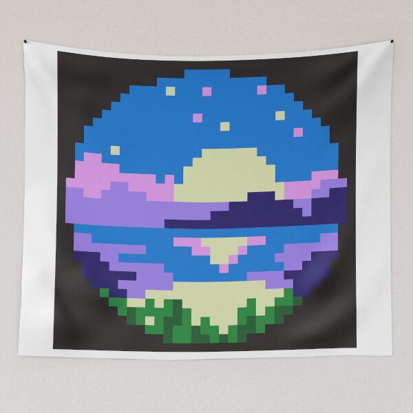 Item preview, Moon Pixel Art designed and sold by BeltsukiDesing.