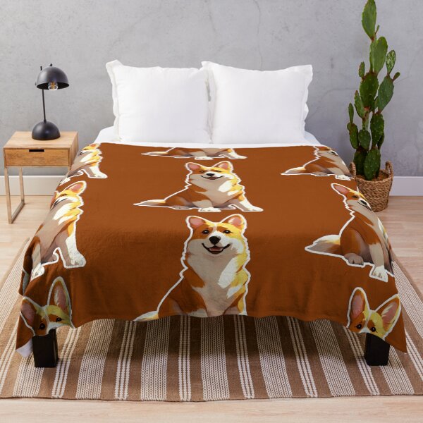 Item preview, Dog Corgi Art whole body designed and sold by WELCRAFT.