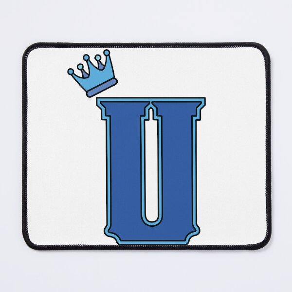Item preview, Blue Letter U designed and sold by AFJ-Creative.