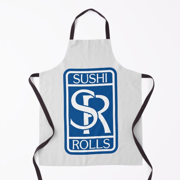 Item preview, SUSHI ROLLS logo blue designed and sold by Time4Space.
