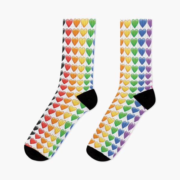 Item preview, Rainbow Emoji Hearts LGBTQ+ designed and sold by katemccarty.