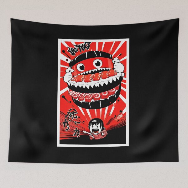 Item preview, Monster With Big Mouth Maki Sushi designed and sold by EganPace.