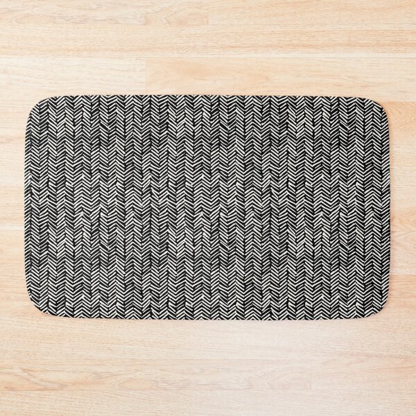 Item preview, Chevron Black and Ivory Pattern in Boho Style designed and sold by BONBcreative.