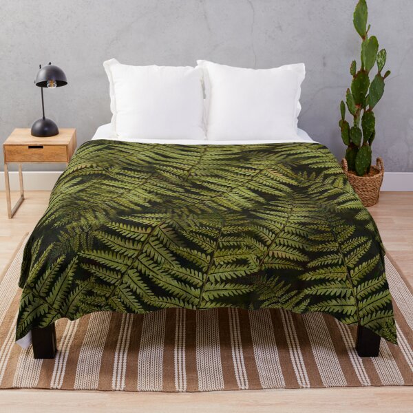 Item preview, Fern Leaves in the Forest (military green) designed and sold by BessoChicca.