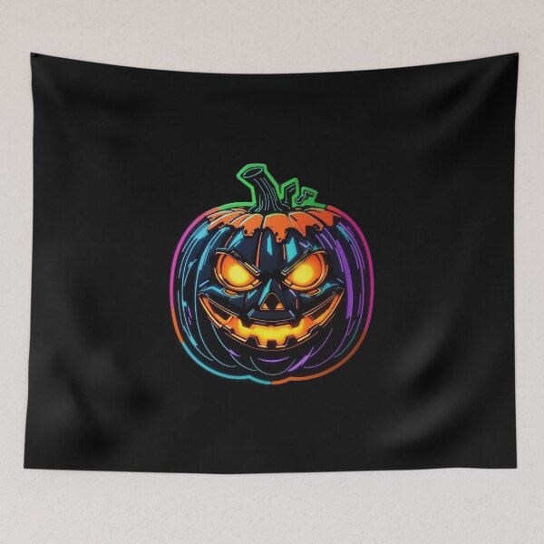 Item preview, Halloween Neon Pumpkin, Halloween Horror Night 2023 designed and sold by Desfix.