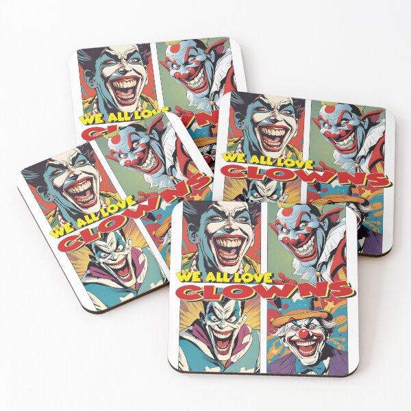 Item preview, WE ALL LOVE CLOWNS designed and sold by VOODOO-BABY.
