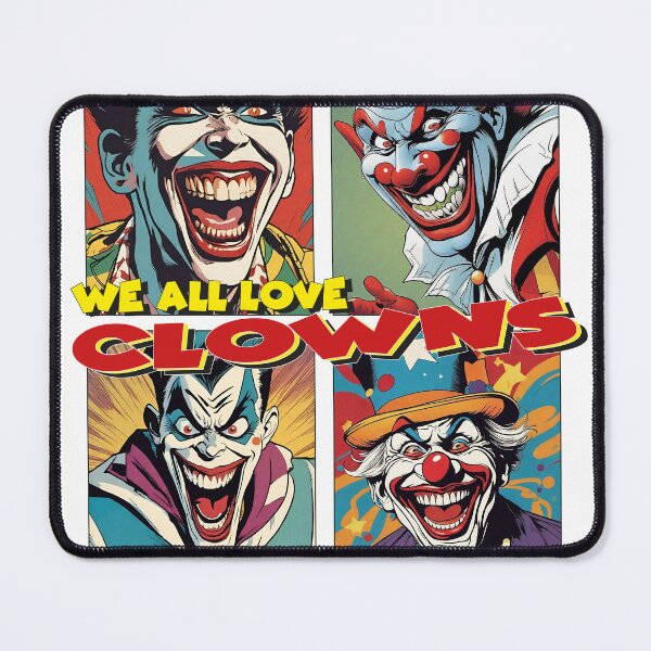 Item preview, WE ALL LOVE CLOWNS designed and sold by VOODOO-BABY.
