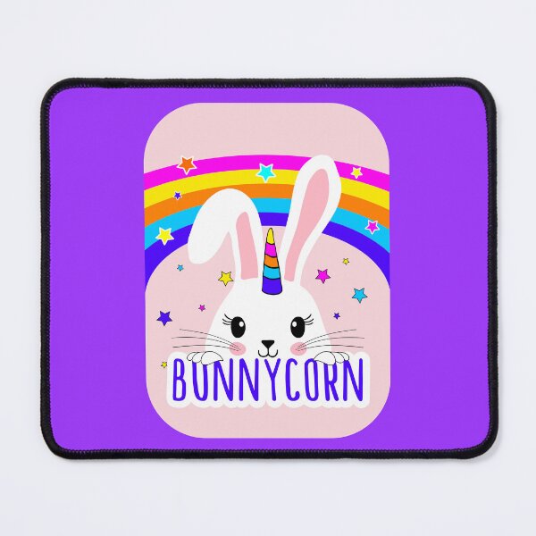 Item preview, Cute Bunnycorn Illustration - Kawaii Rabbit Unicorn Kids T-Shirt designed and sold by FotoLibreStudio.