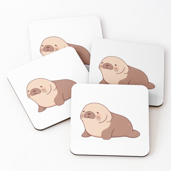 Item preview, Simple drawn brown walrus designed and sold by SundayDonuts.