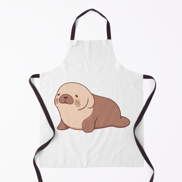 Item preview, Simple drawn brown walrus designed and sold by SundayDonuts.