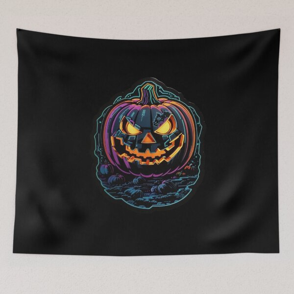 Item preview, Halloween Neon Pumpkin, Halloween Horror Night 2023 designed and sold by Desfix.
