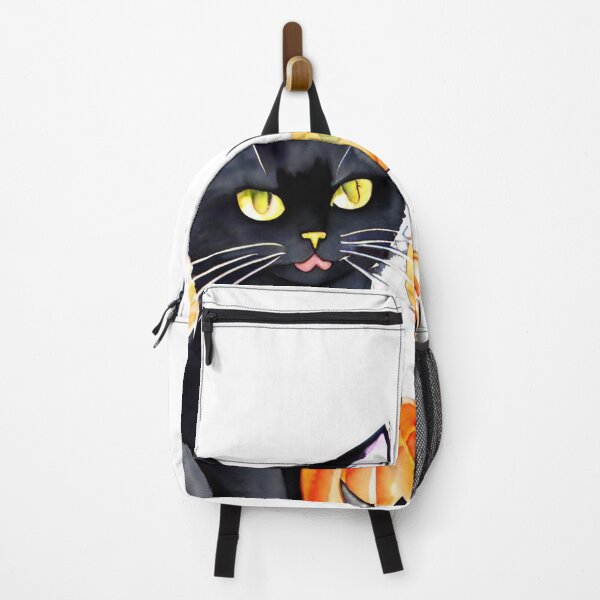 Item preview, Cute Cat Trick or Treat CatWitch Halloween  Hallows Eve Art #SDARTPROJECT7 designed and sold by sdartproject.