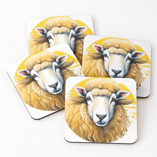 Item preview, Fur, Feathers & Pets Menagerie 03 - Sheep designed and sold by OurBarcode.