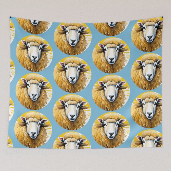 Item preview, Fur, Feathers & Pets Menagerie 03 - Sheep designed and sold by OurBarcode.