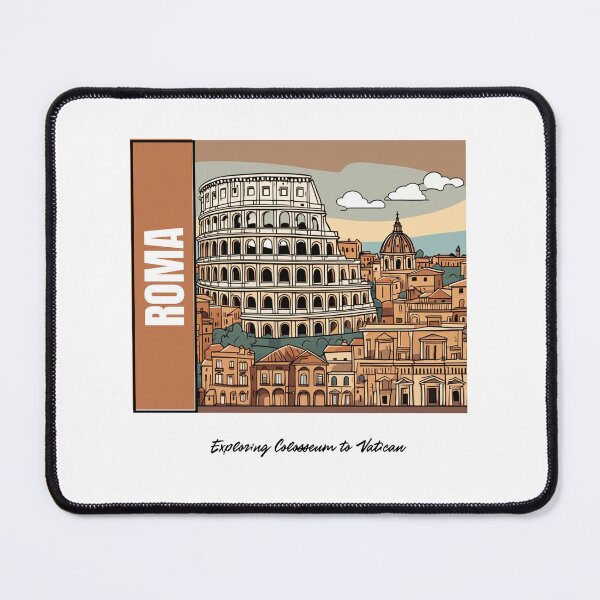 Item preview, Rome Exploring Colosseum to Vatican designed and sold by TropicalDesigna.