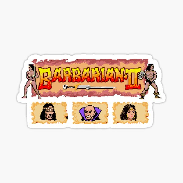 Artikel-Vorschau von Barbarian 2 – Der Dungeon von Drax (Palast), designt und verkauft von iloveamiga.
