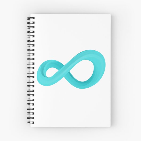Item preview, Infinity Menthol Blue designed and sold by JaneDesignsForU.