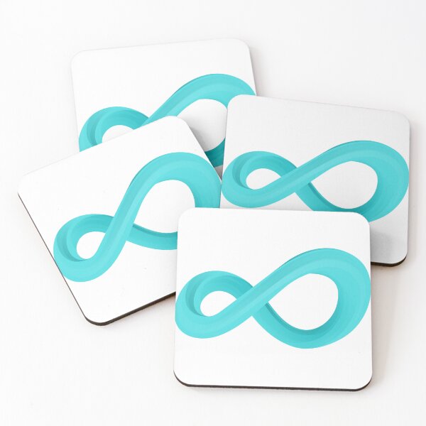 Item preview, Infinity Menthol Blue designed and sold by JaneDesignsForU.