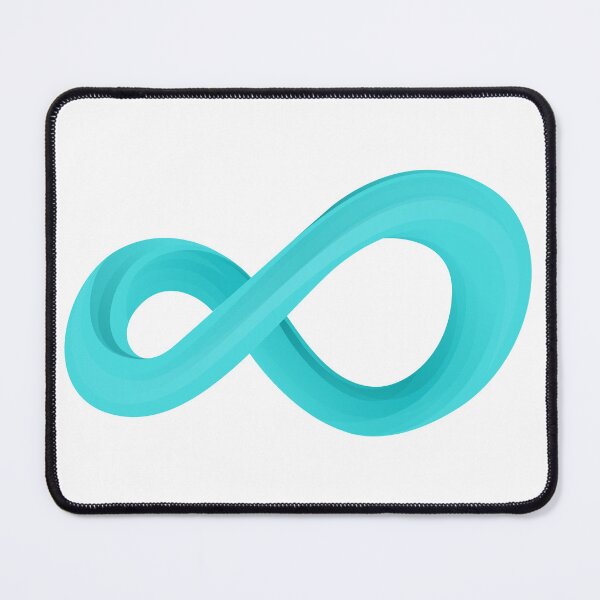 Item preview, Infinity Menthol Blue designed and sold by JaneDesignsForU.