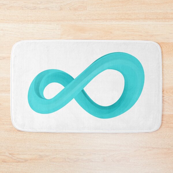 Item preview, Infinity Menthol Blue designed and sold by JaneDesignsForU.