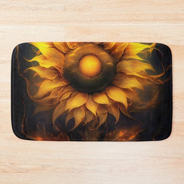 Item preview, Firely Sunflowers 2 designed and sold by Art by Lilia.