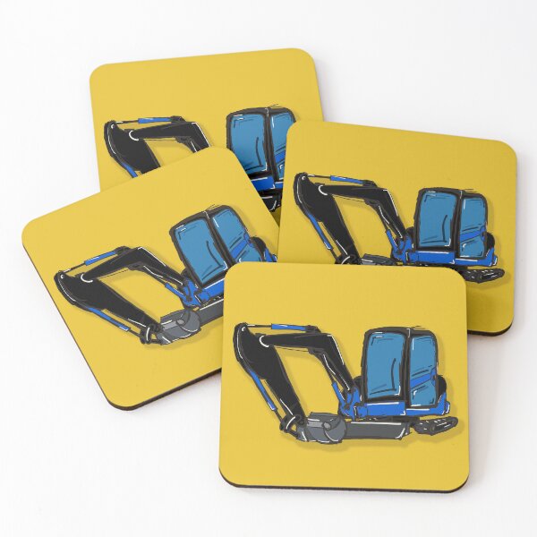 Item preview, blue mechanical shovel designed and sold by Antoine Marineau Bélanger.