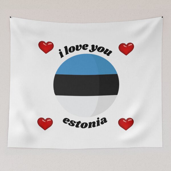 Item preview, flag estonia designed and sold by CARANIACLS.