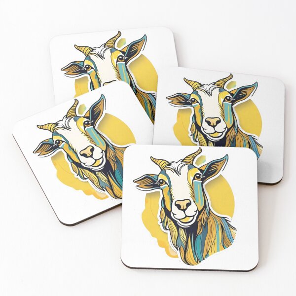 Item preview, Fur, Feathers & Pets Menagerie 04 - Goat designed and sold by OurBarcode.