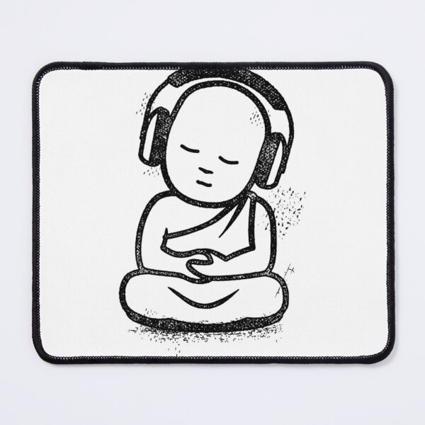 Item preview, Buddha Headphones - Buddhist Monk DJ designed and sold by wznaaprkm84.