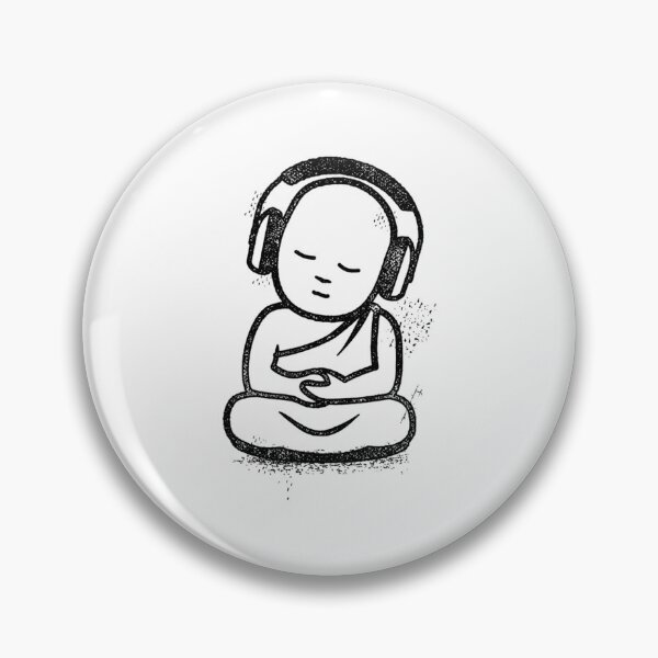 Artikelvorschau, Buddha-Kopfhörer – buddhistischer Mönch-DJ entworfen und verkauft von wznaaprkm84.